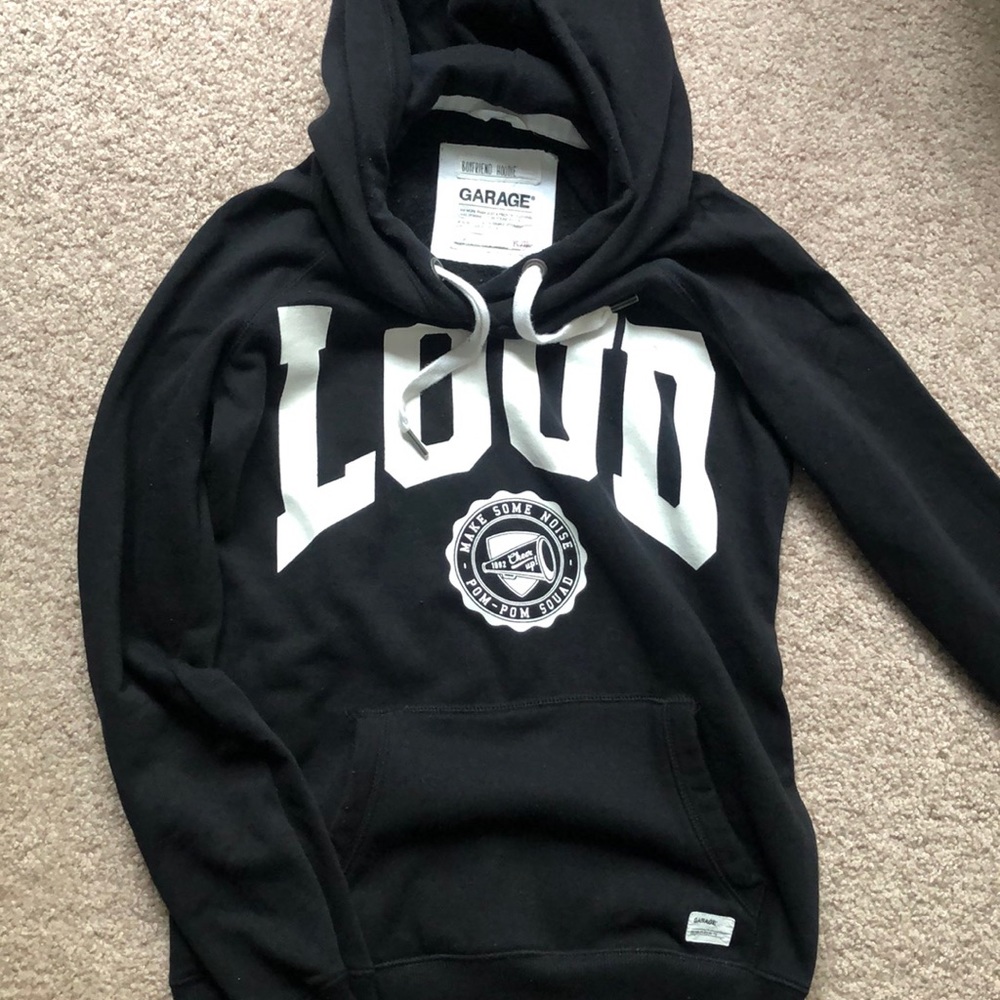 Garage Black Hoodie